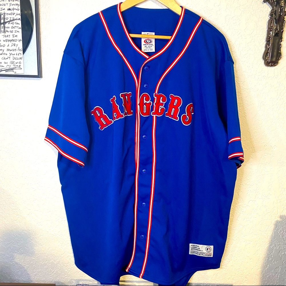 Vintage Texas Rangers Baseball Jersey